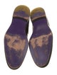 Carolina Herrera Patent Leather Grosgrain Trim Loafers