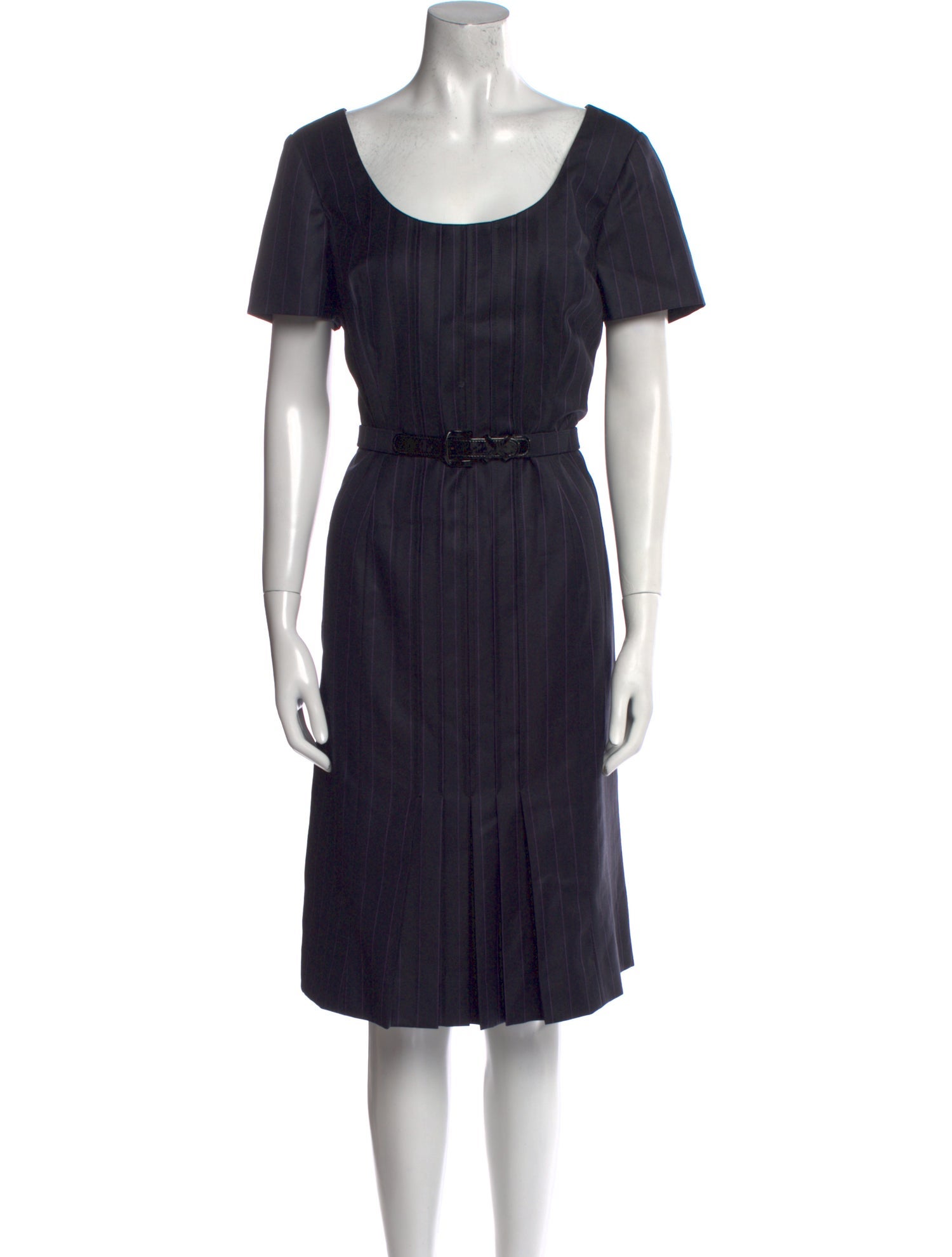 Carolina Herrera Wool Knee-Length Dress