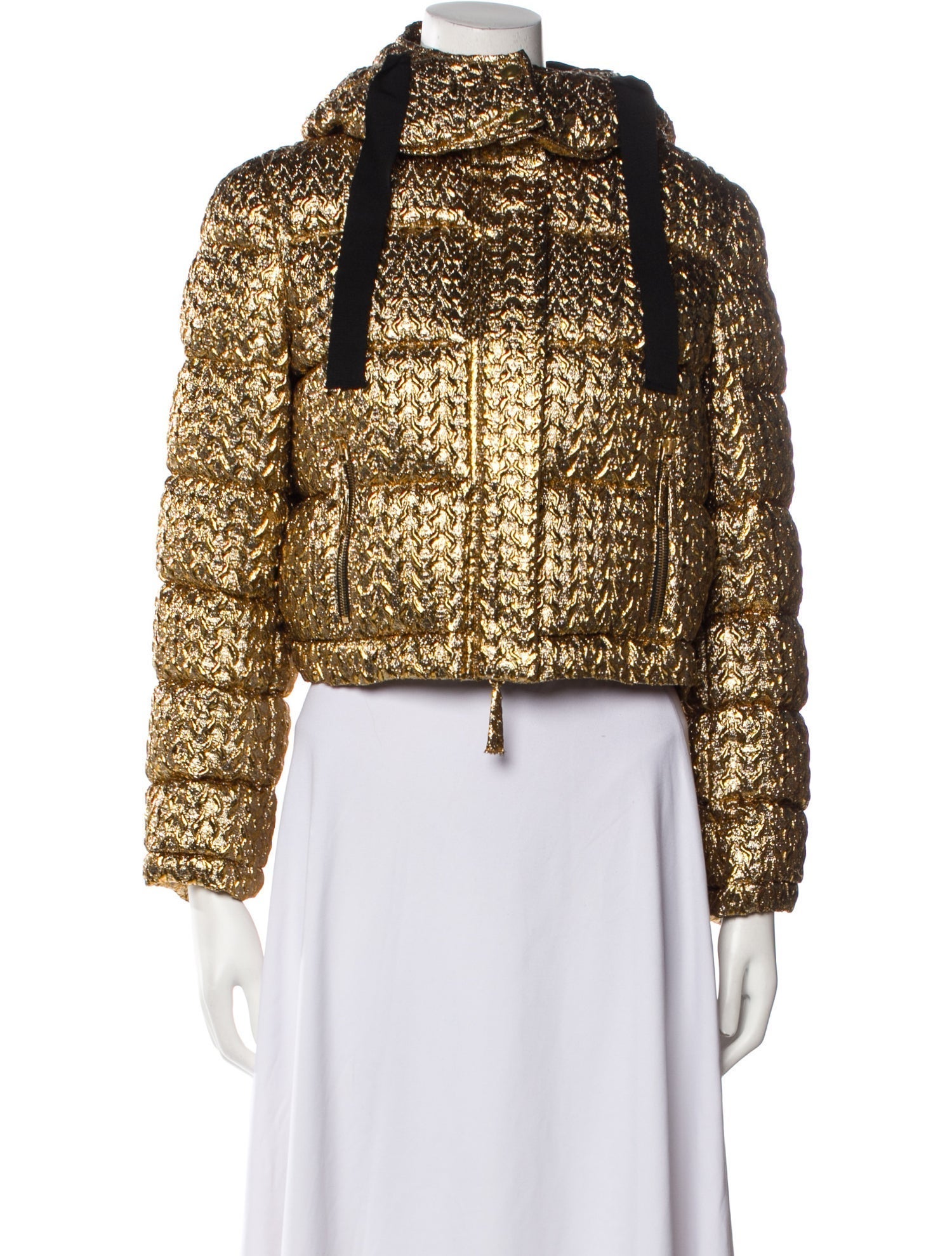 Carolina Herrera Printed Down Jacket w/ Tags