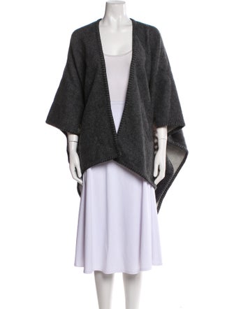 Carolina Herrera Wool Open Front Sweater