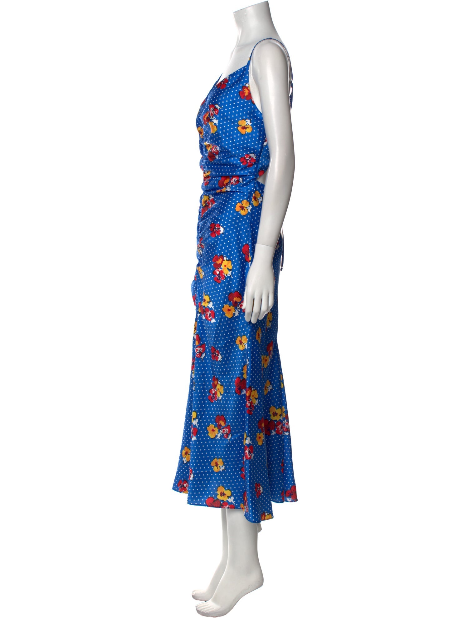 Carolina Herrera Printed Long Dress