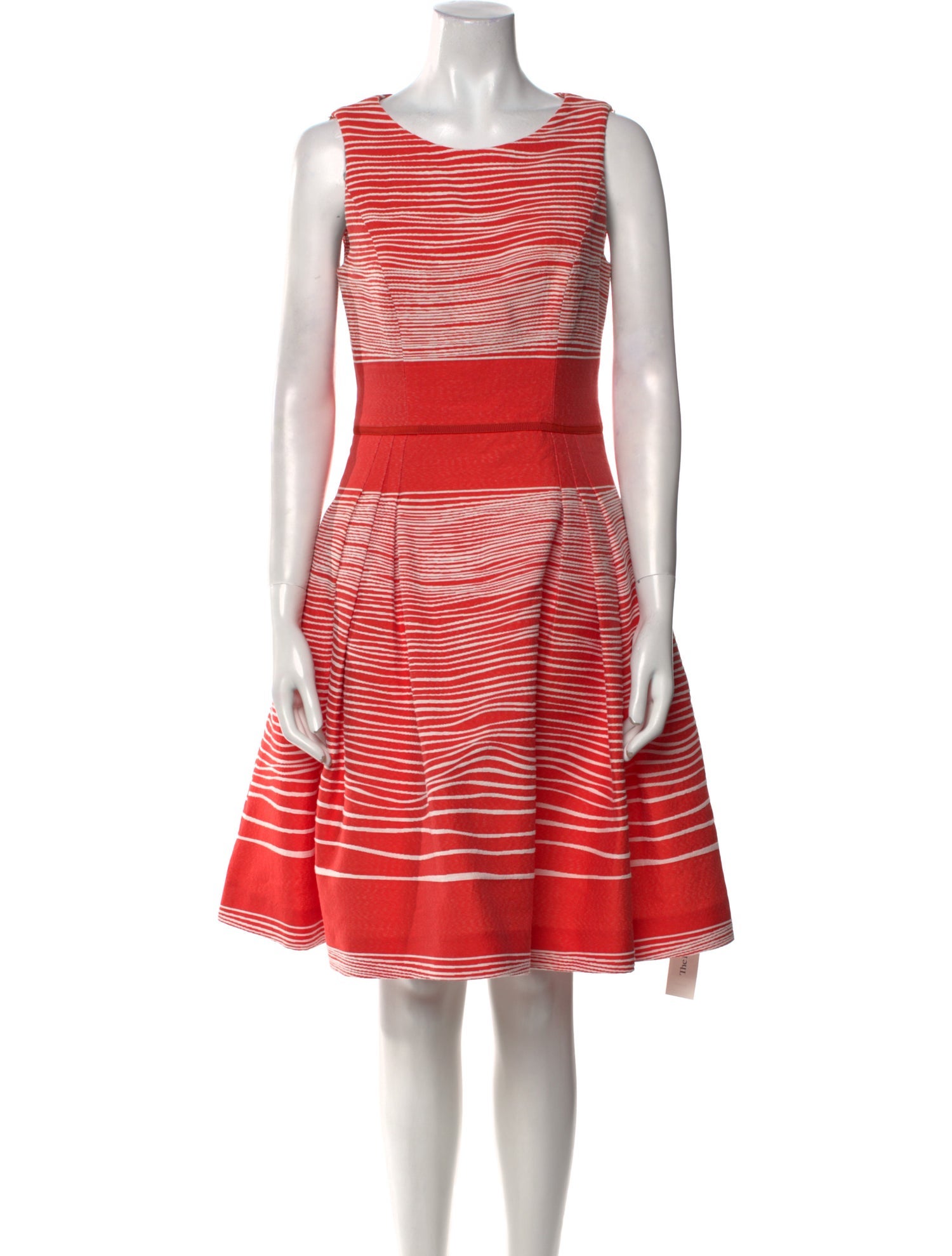 Carolina Herrera Striped Knee-Length Dress