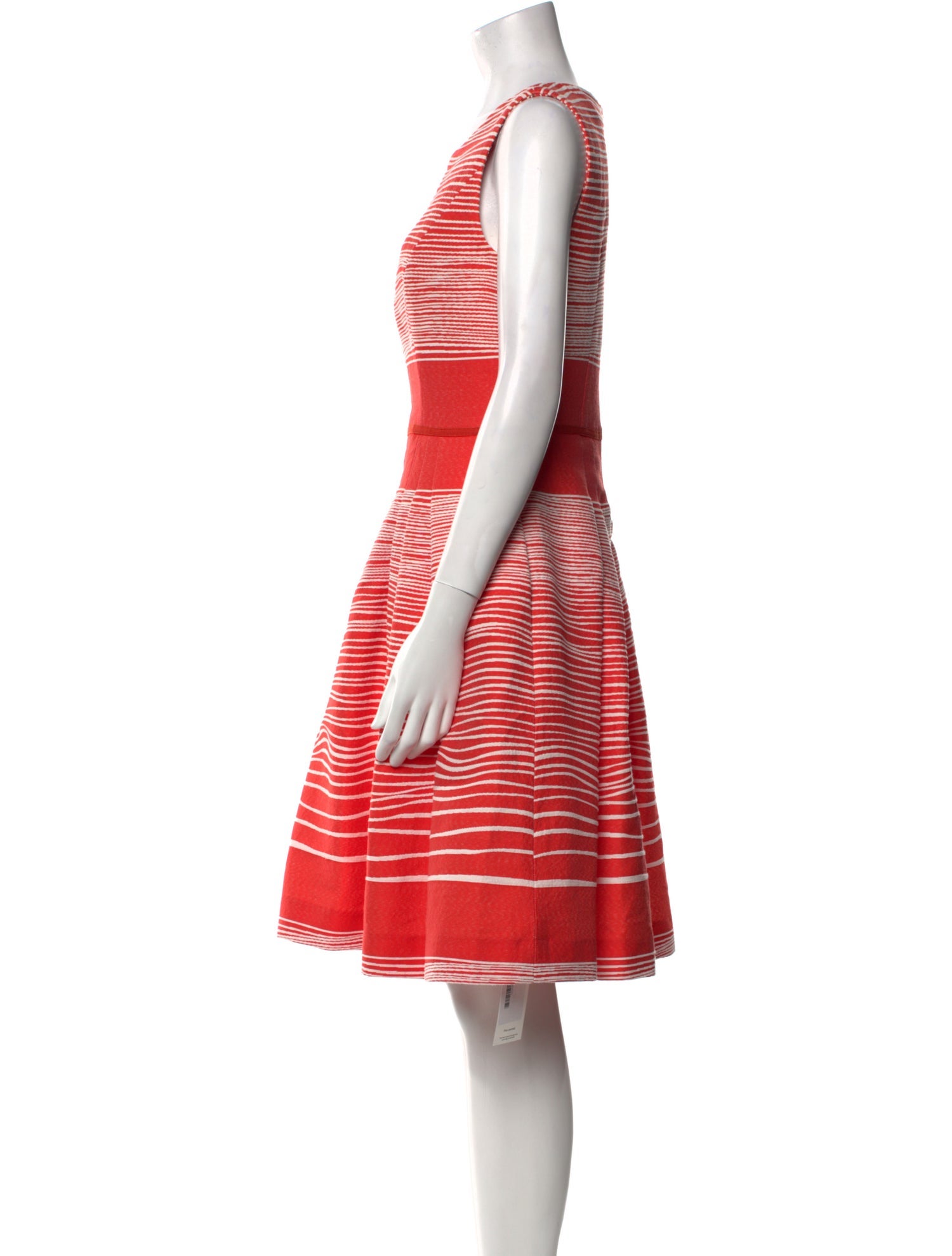 Carolina Herrera Striped Knee-Length Dress