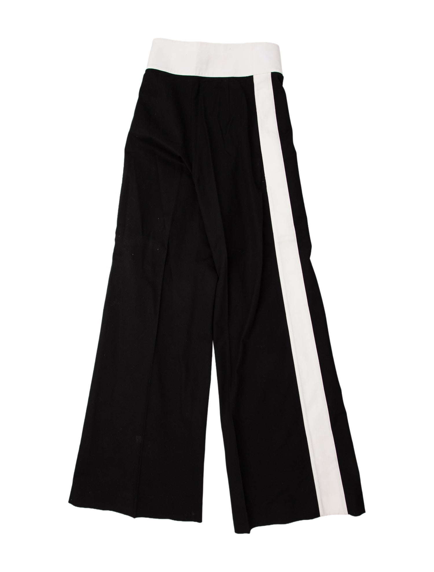 Carolina Herrera Colorblock Pattern Straight Leg Pants