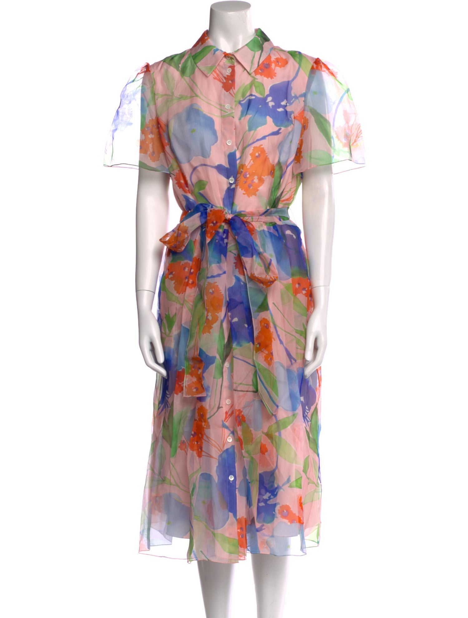 Carolina Herrera Silk Long Dress w/ Tags