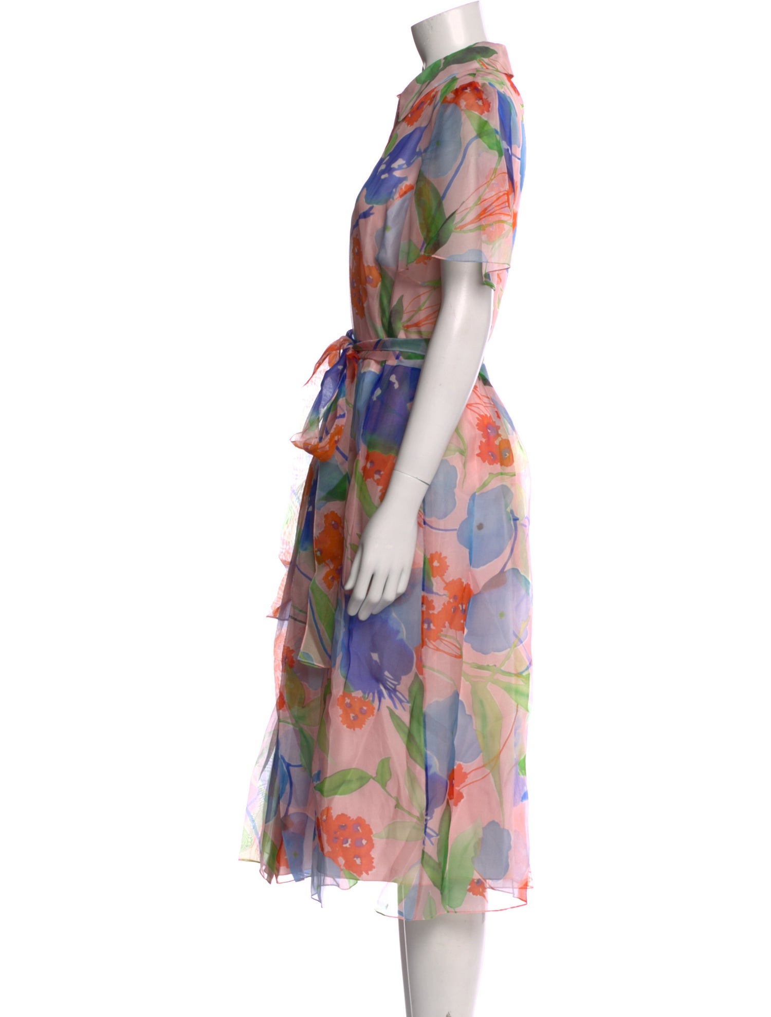 Carolina Herrera Silk Long Dress w/ Tags