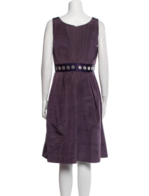 Carolina Herrera Silk Knee-Length Dress