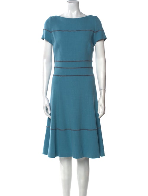 Carolina Herrera Virgin Wool Knee-Length Dress
