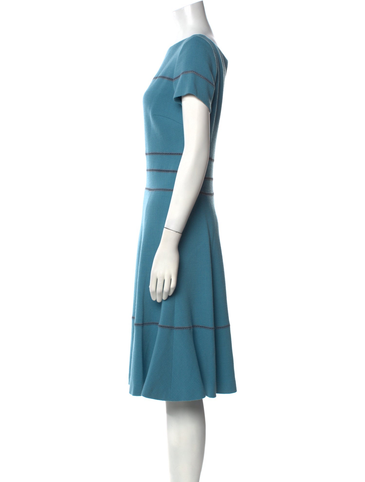 Carolina Herrera Virgin Wool Knee-Length Dress