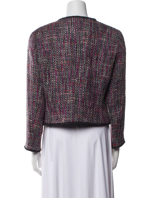 Carolina Herrera Virgin Wool Tweed Pattern Evening Jacket