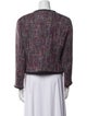 Carolina Herrera Virgin Wool Tweed Pattern Evening Jacket