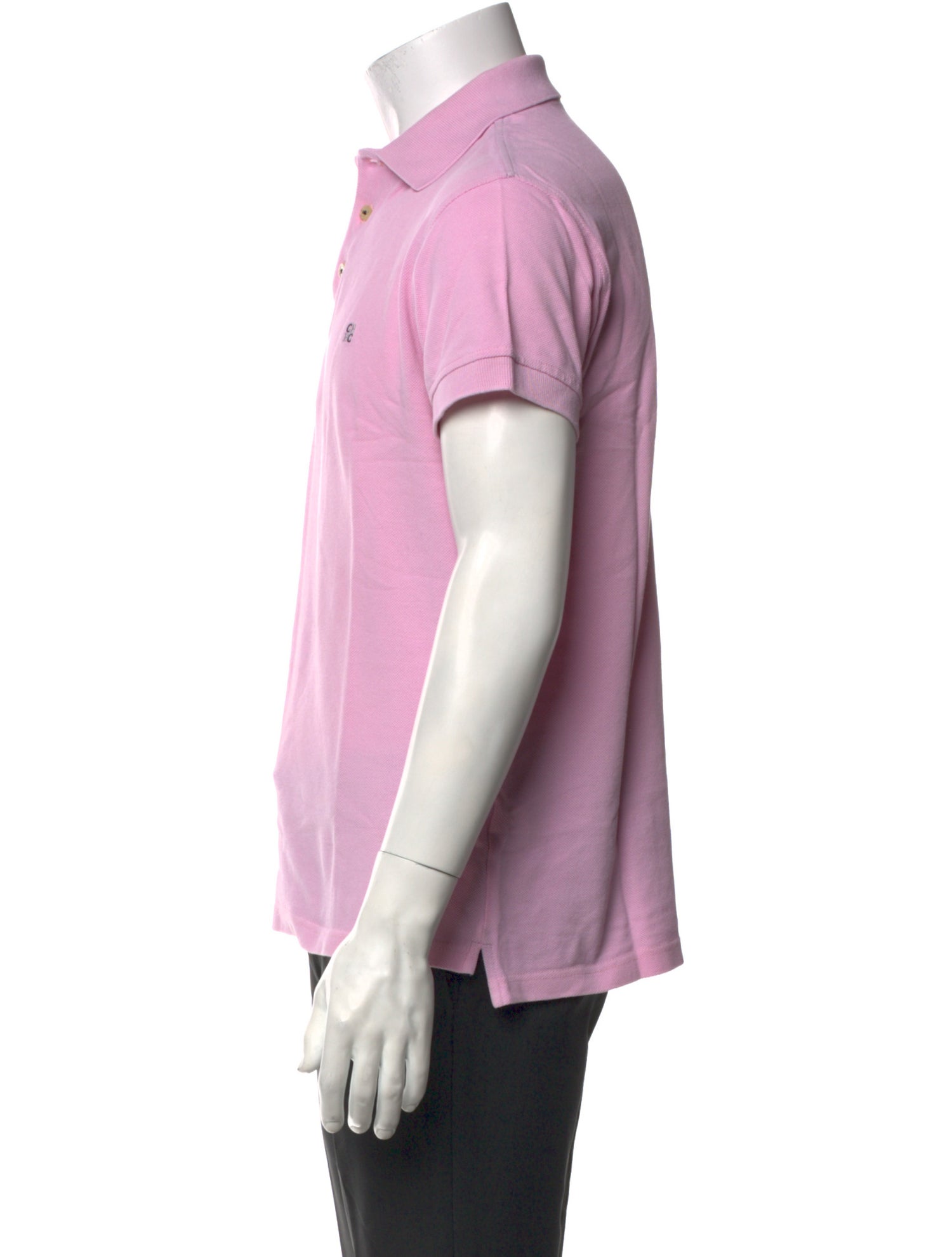 Carolina Herrera Crew Neck Short Sleeve Polo Shirt