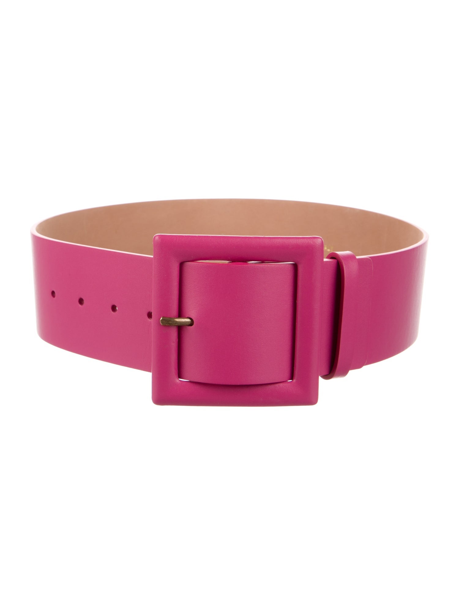 Carolina Herrera Wide Leather Waist Belt