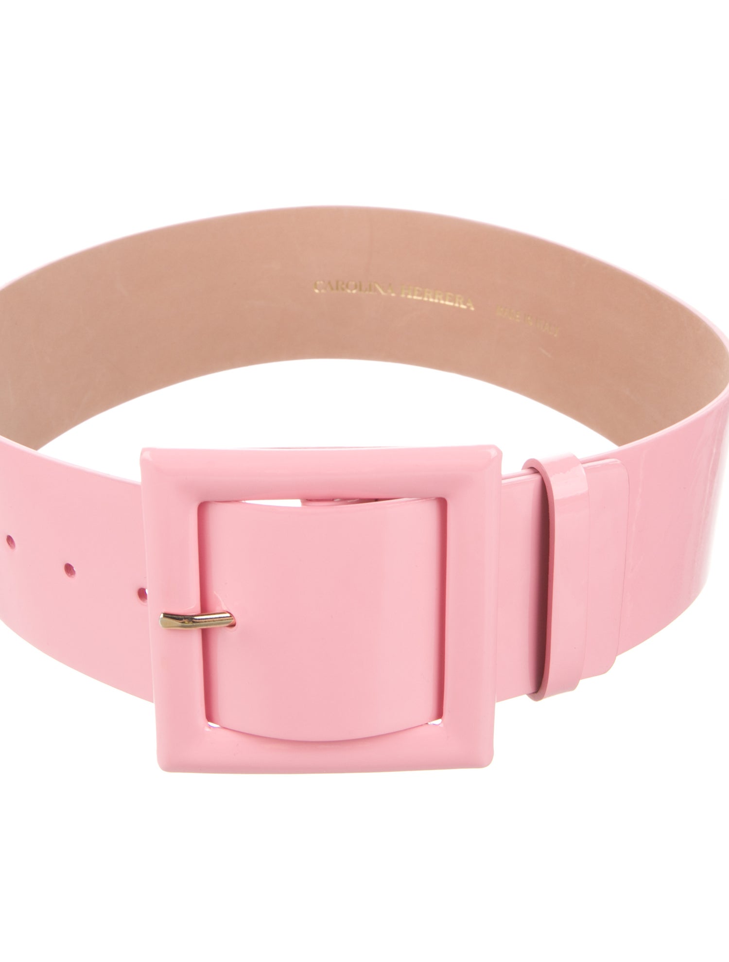 Carolina Herrera Wide Leather Waist Belt