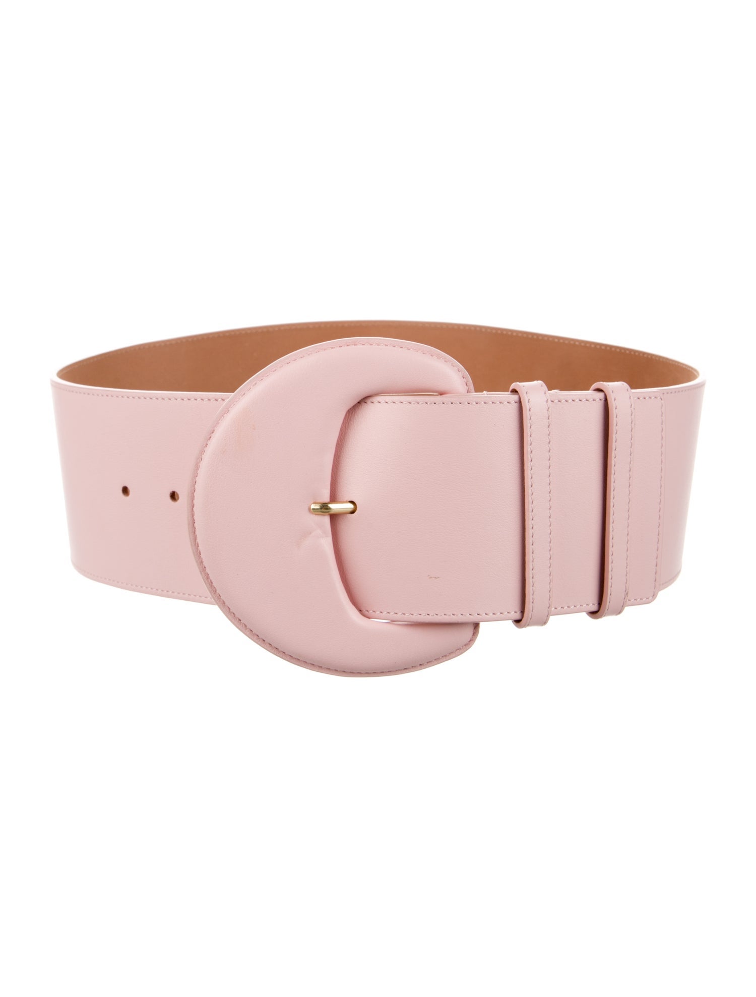 Carolina Herrera Wide Leather Waist Belt