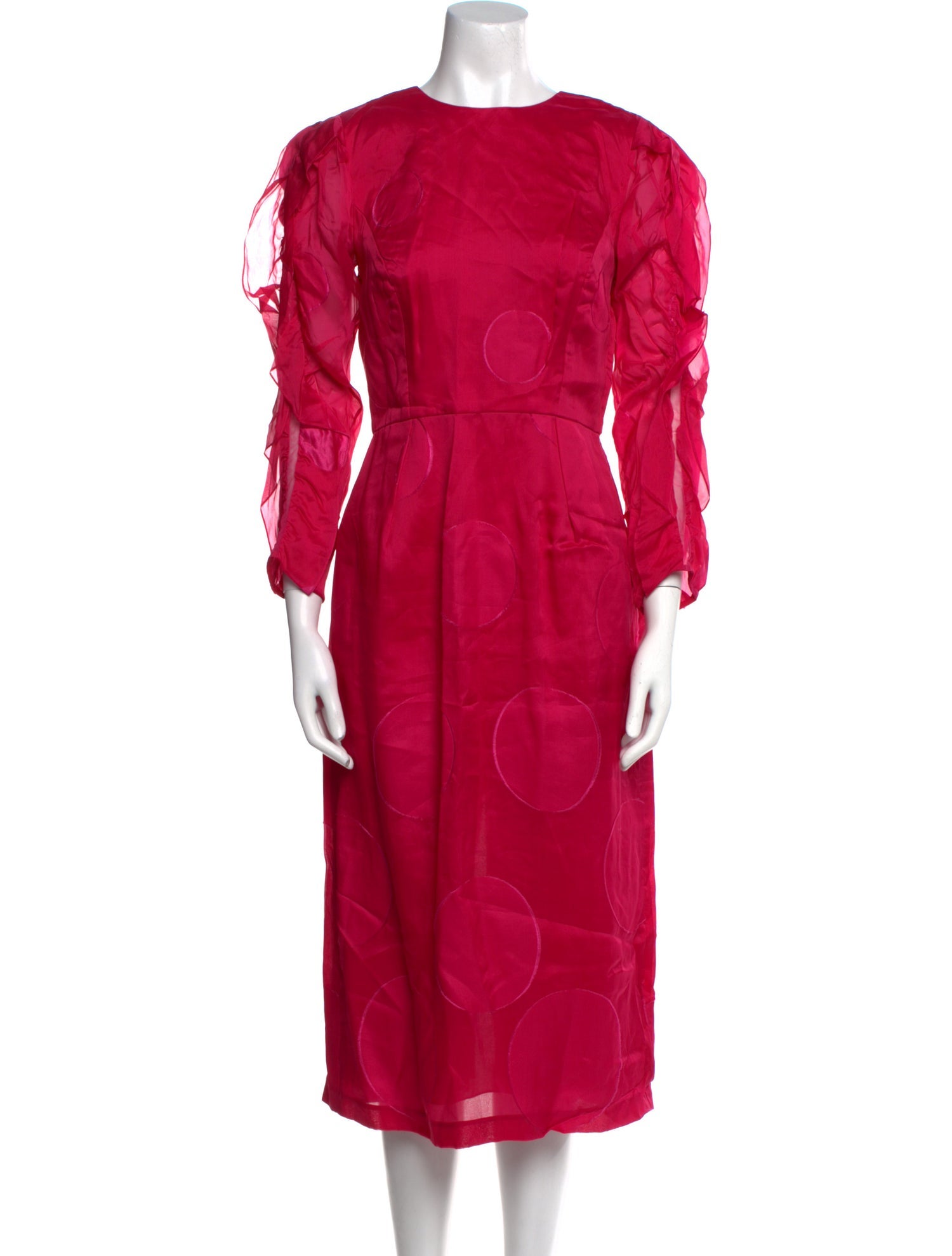 Carolina Herrera Silk Midi Length Dress w/ Tags