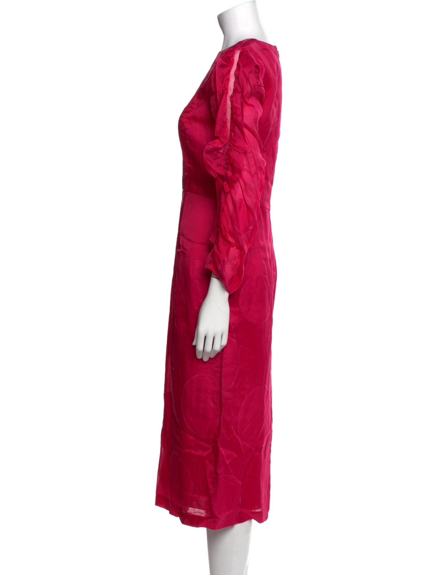 Carolina Herrera Silk Midi Length Dress w/ Tags