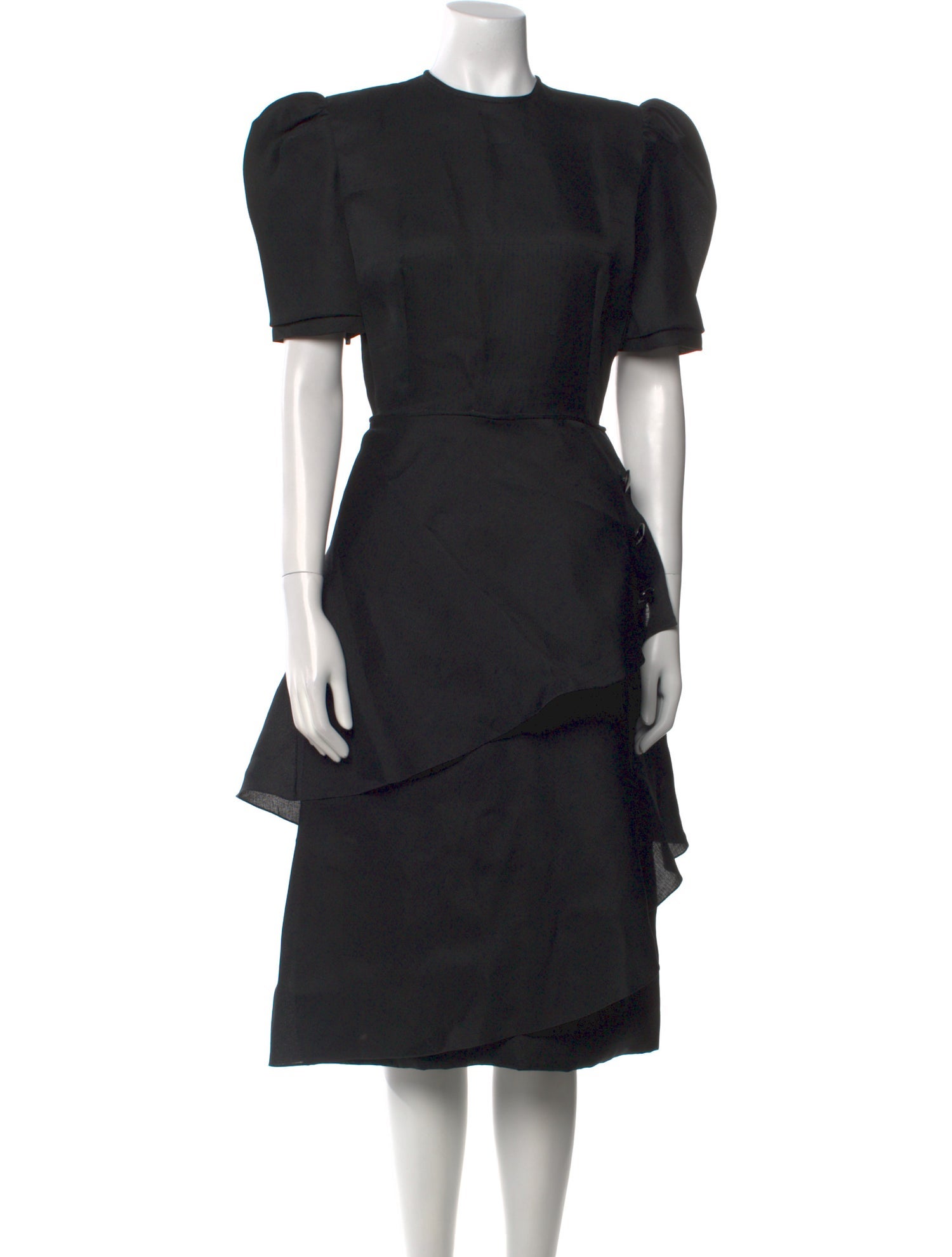 Carolina Herrera Silk Midi Length Dress