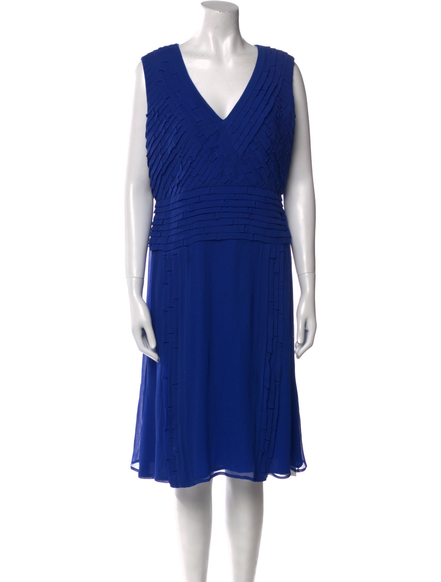 Carolina Herrera Silk Midi Length Dress