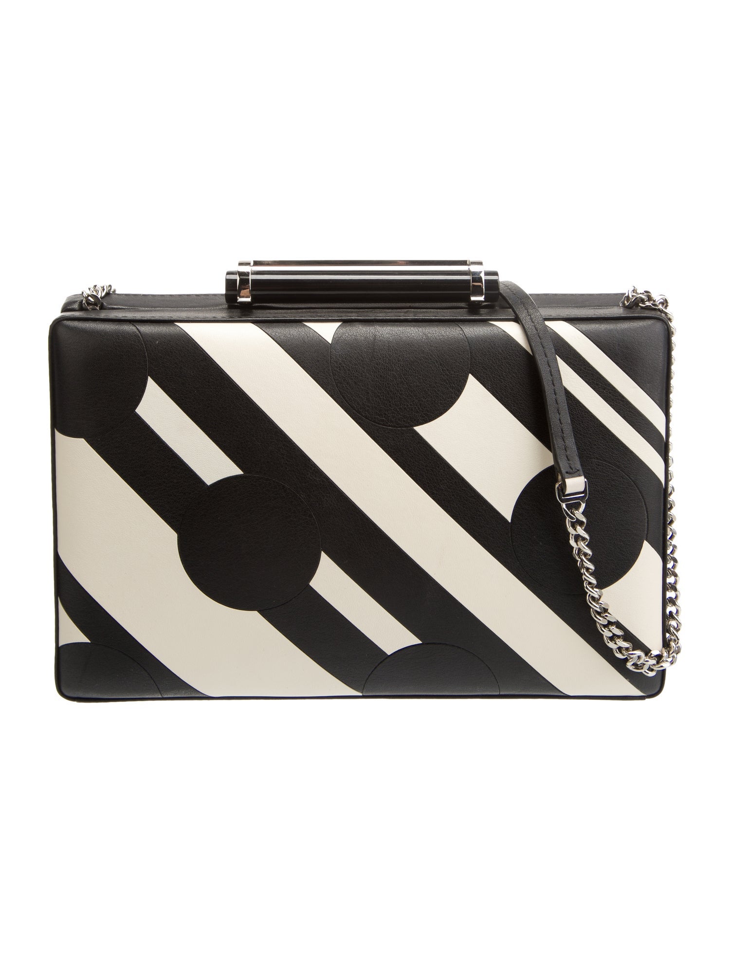 Carolina Herrera Leather Minaudière