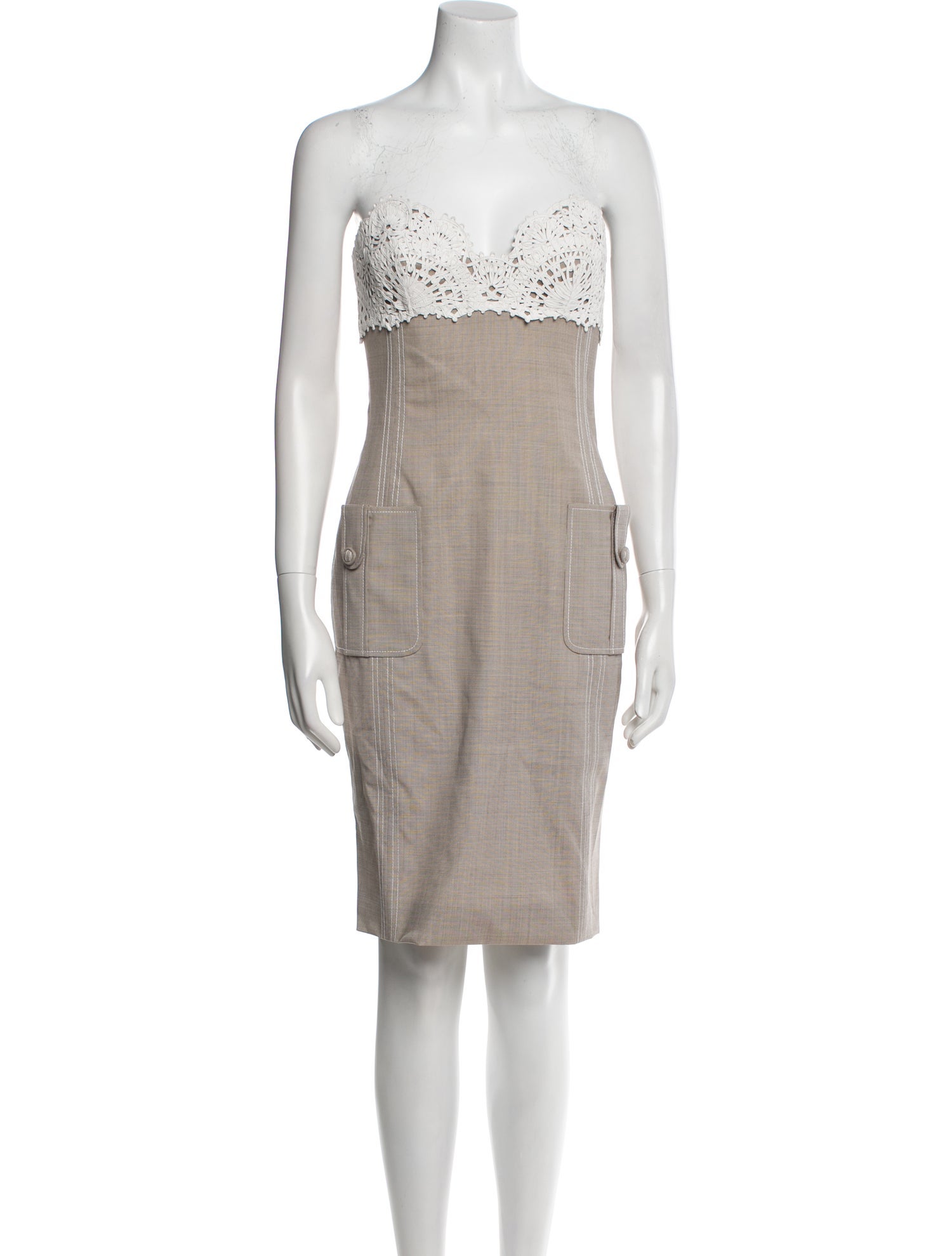 Carolina Herrera Silk Mini Dress