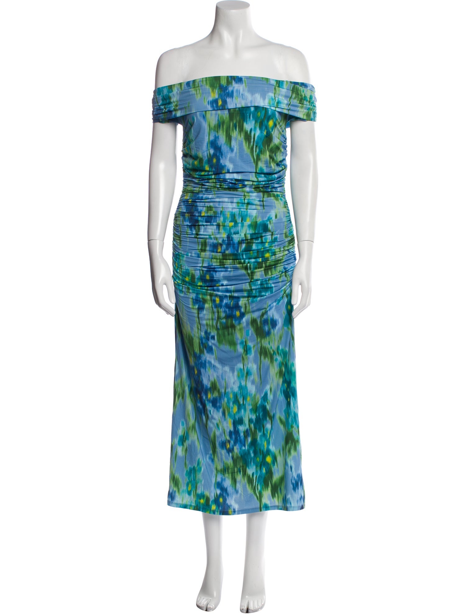 Carolina Herrera Printed Midi Length Dress w/ Tags