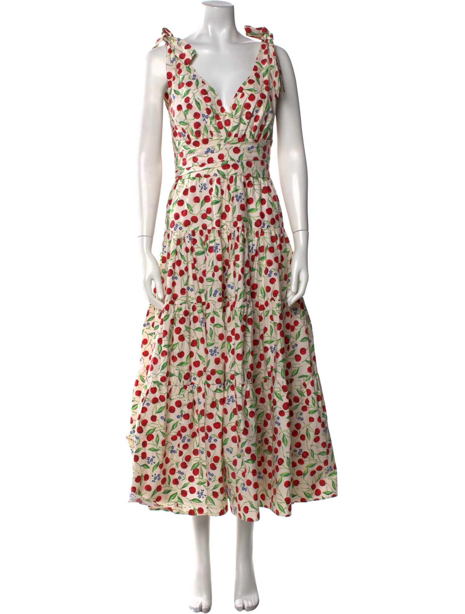 Carolina Herrera Printed Long Dress