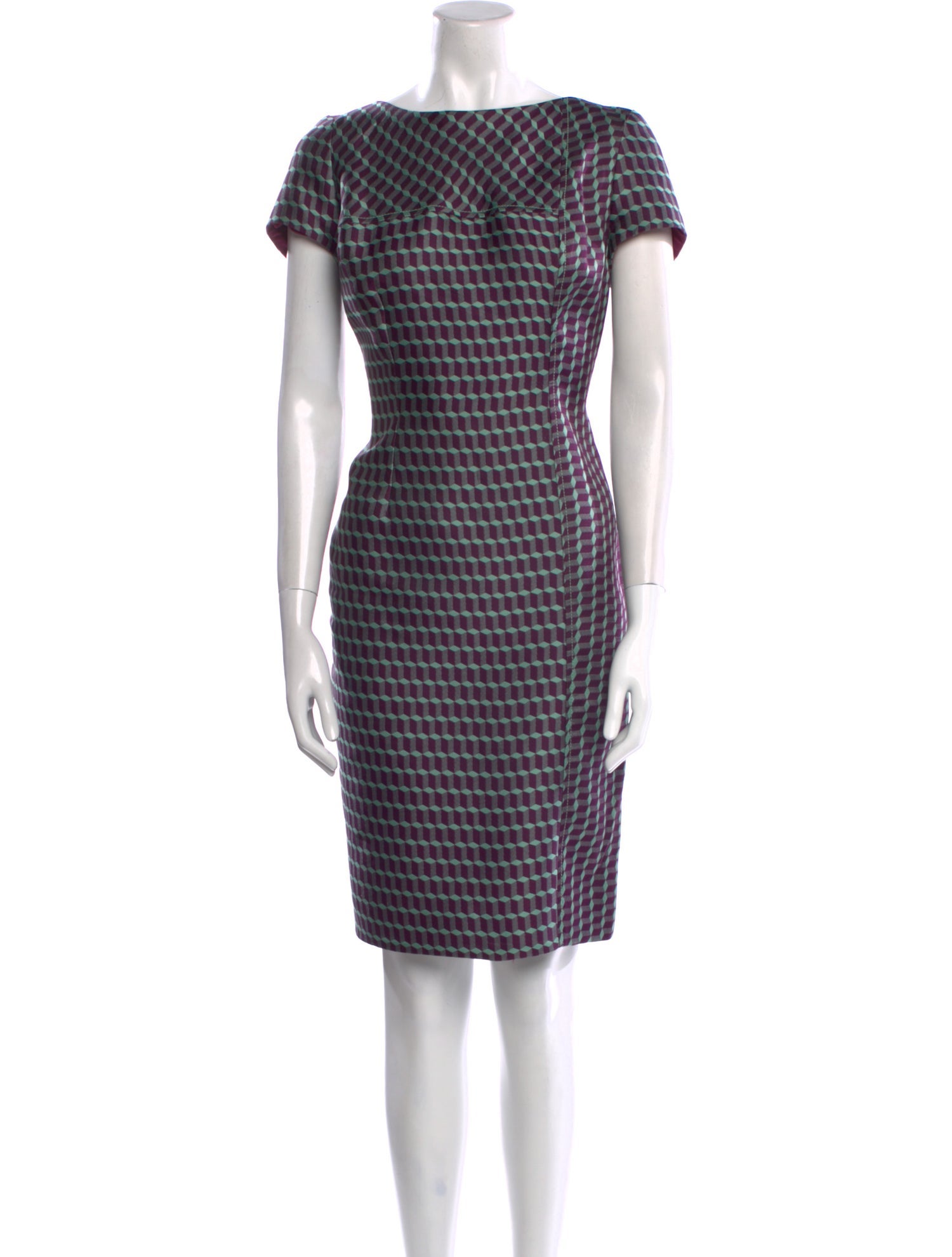 Carolina Herrera Virgin Wool Knee-Length Dress