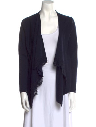 Carolina Herrera Wool Open Front Sweater