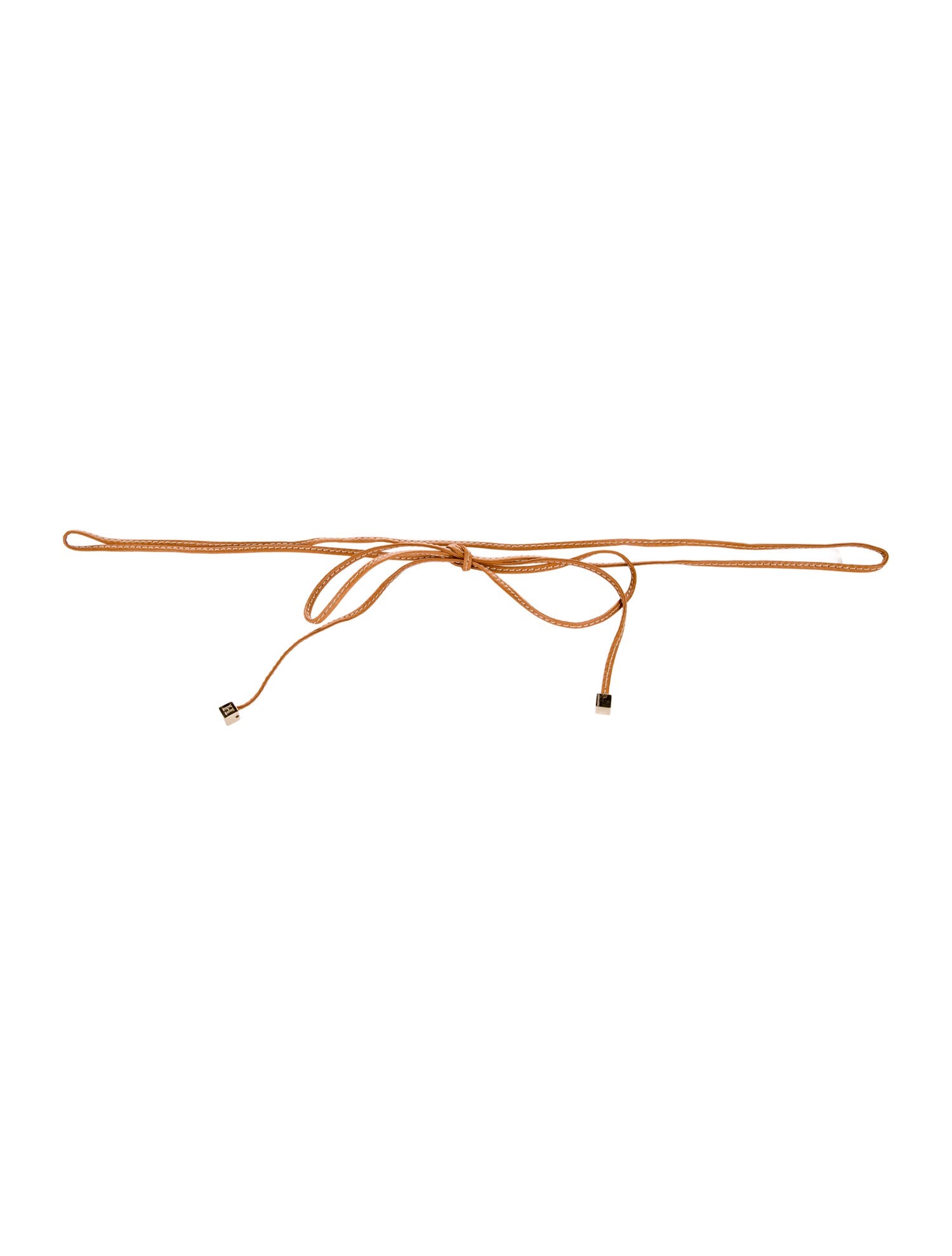 Carolina Herrera Skinny Leather Waist Belt