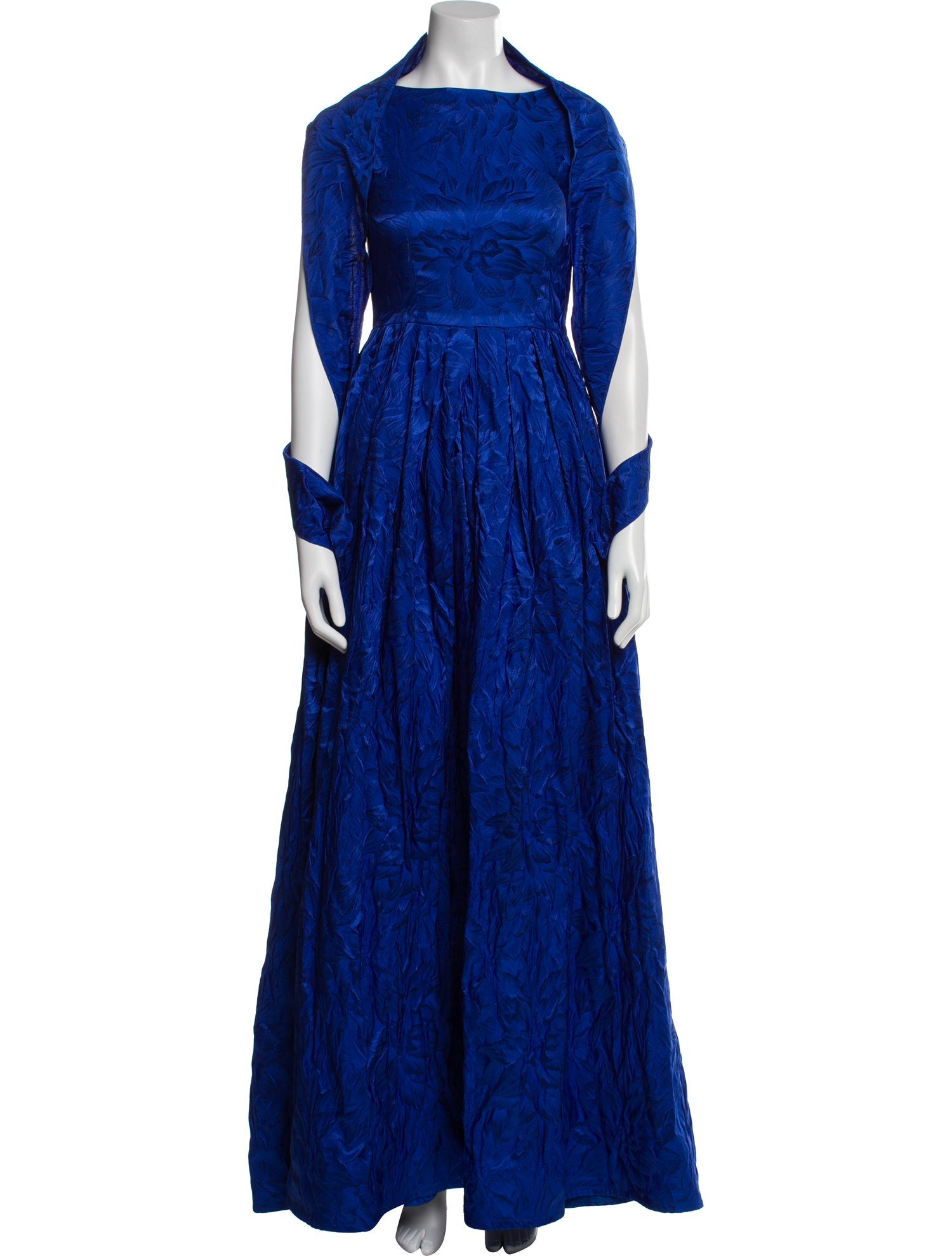 CH Carolina Herrera Printed Long Dress