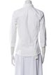 Carolina Herrera Three-Quarter Sleeve Button-Up Top