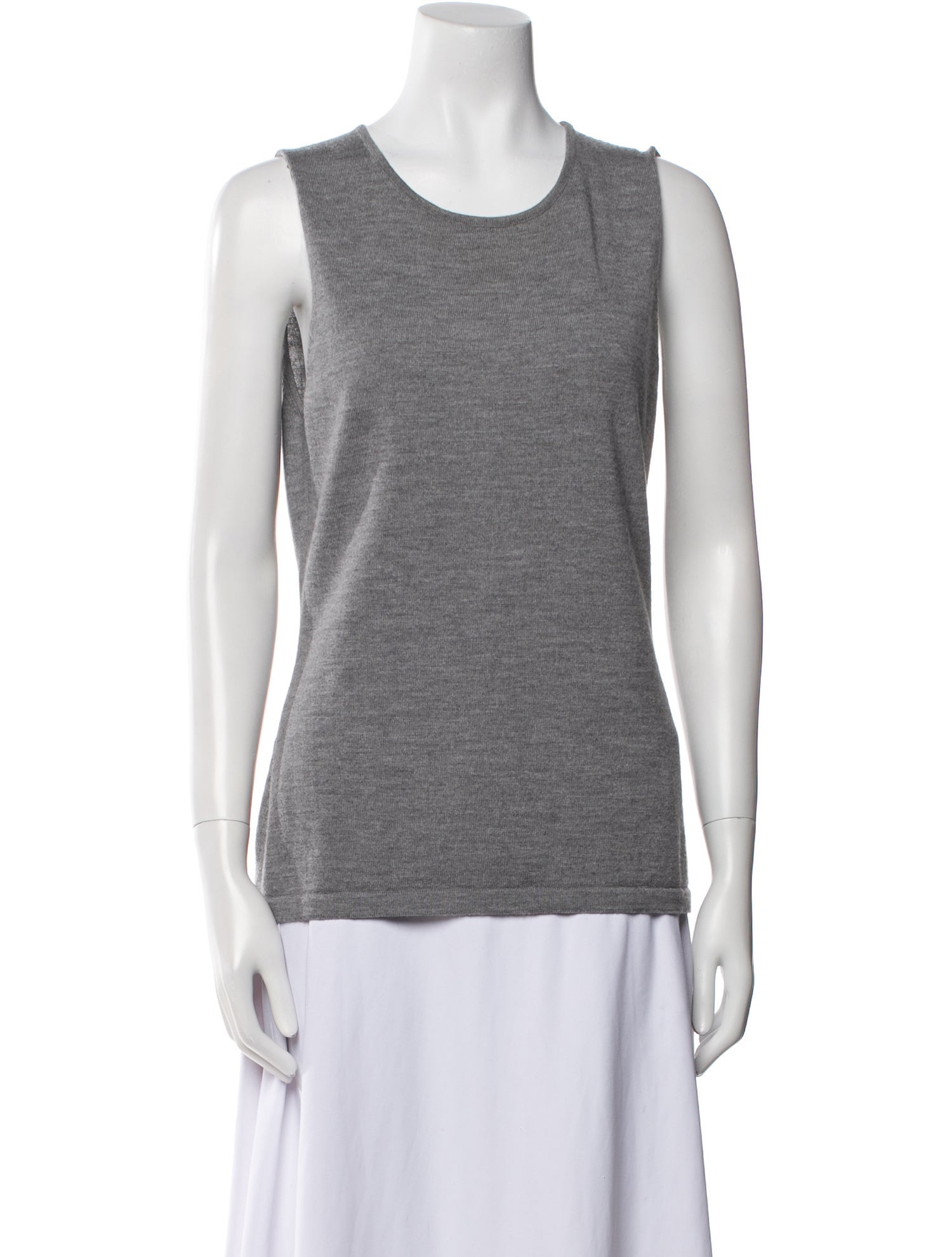 Carolina Herrera Virgin Wool Scoop Neck Sweater