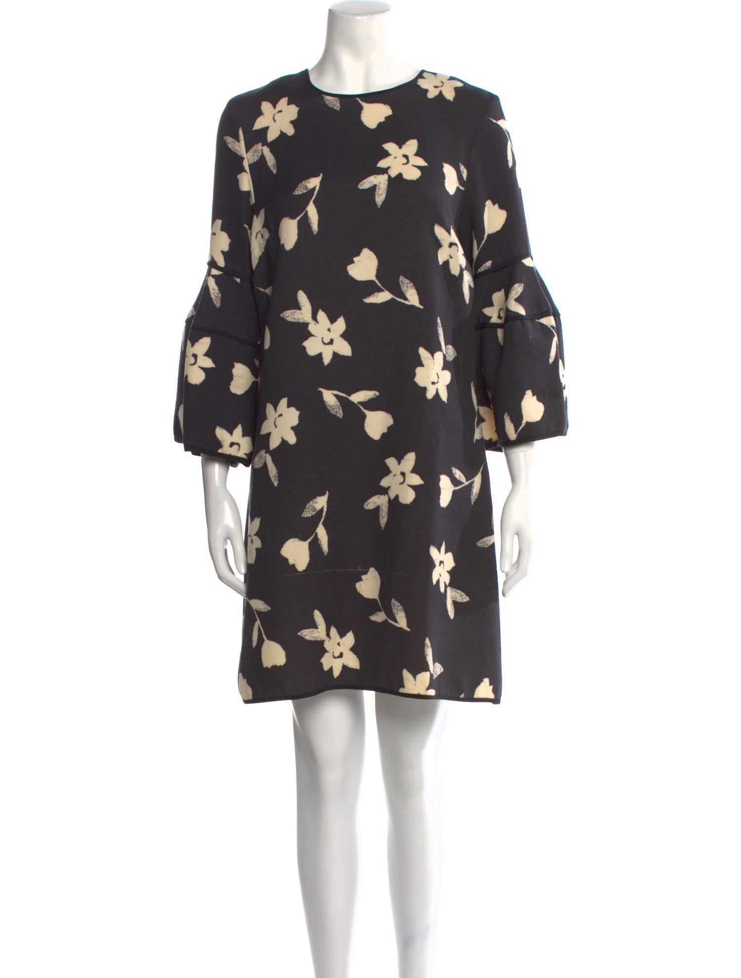 Carolina Herrera Virgin Wool Mini Dress