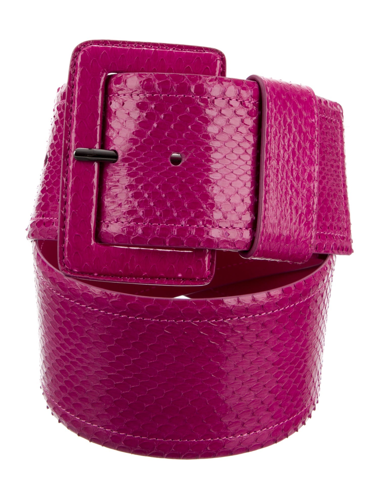 Carolina Herrera Wide Leather Waist Belt