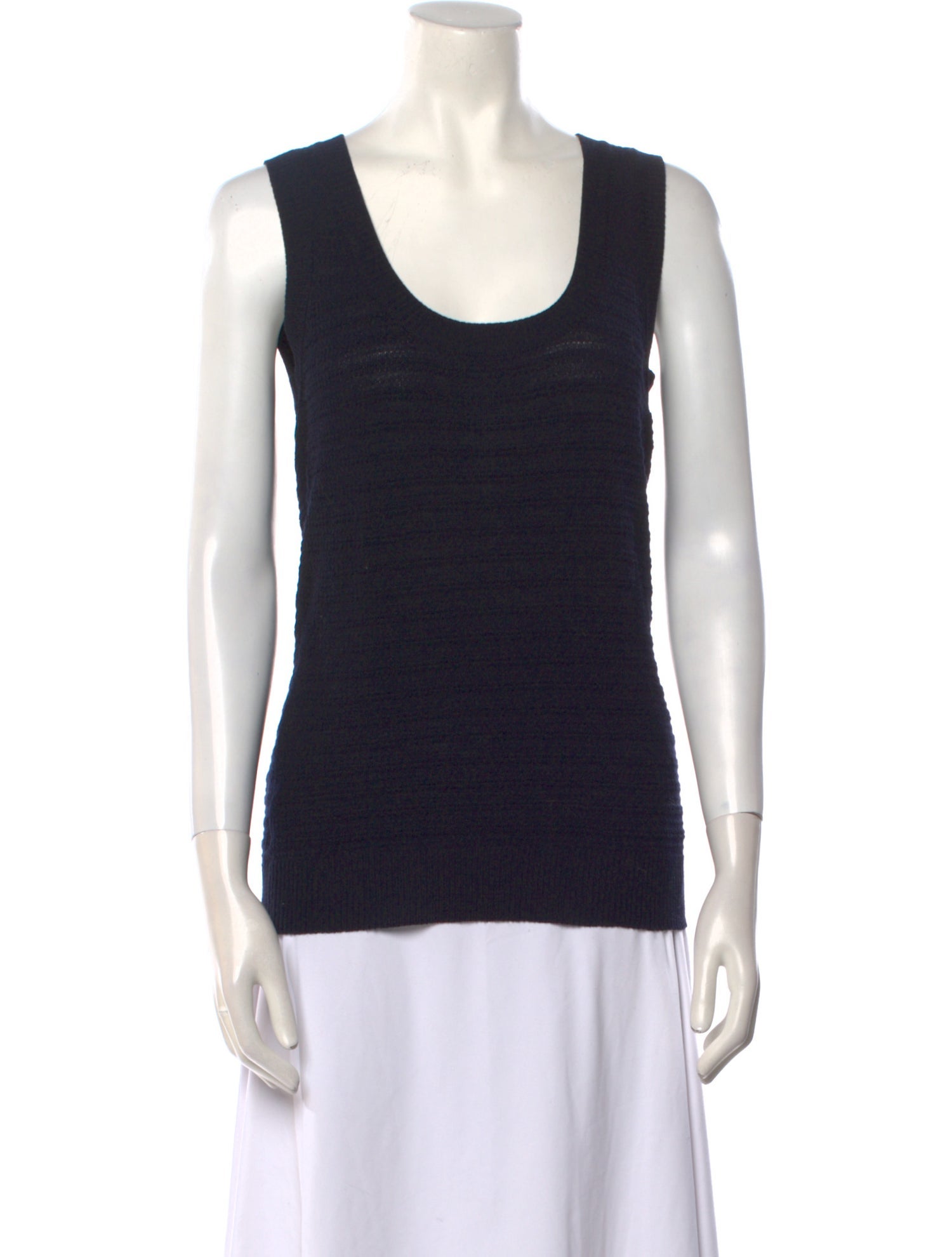 Carolina Herrera Merino Wool Scoop Neck Sweater