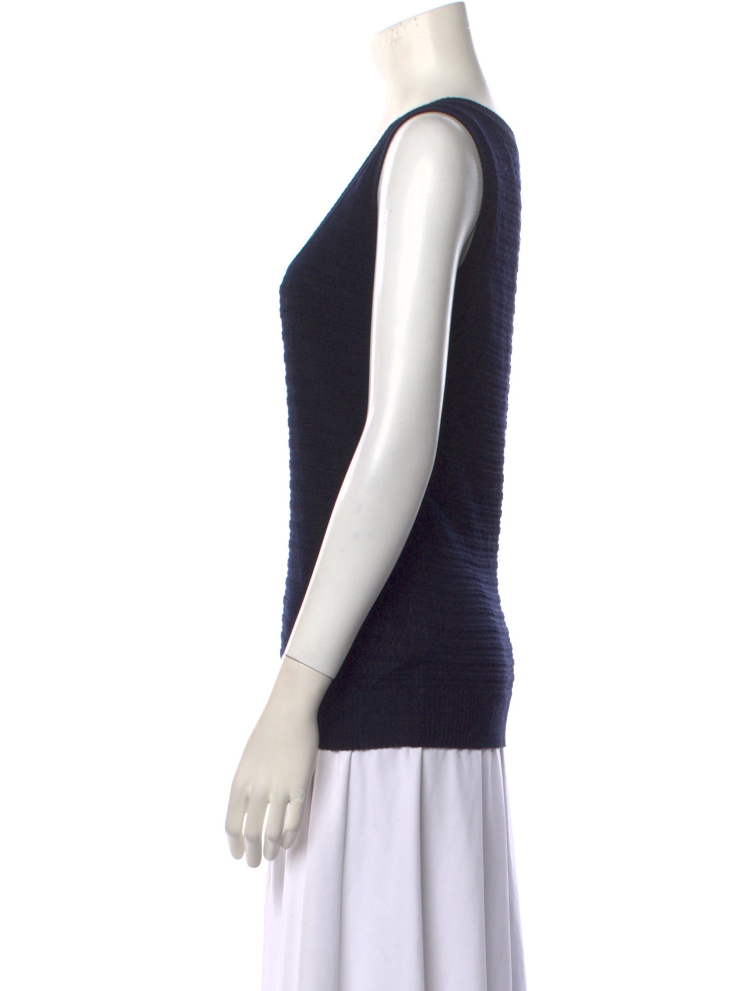 Carolina Herrera Merino Wool Scoop Neck Sweater
