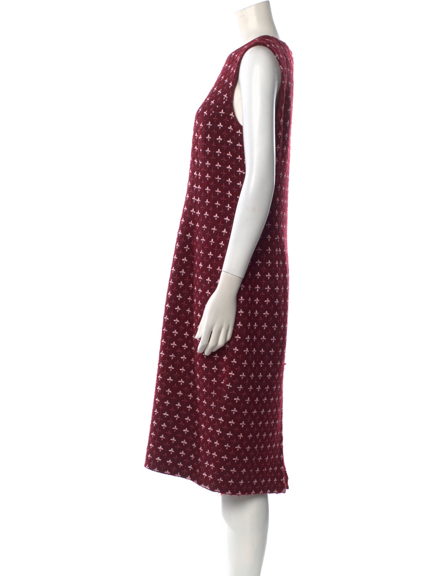 Carolina Herrera Printed Midi Length Dress