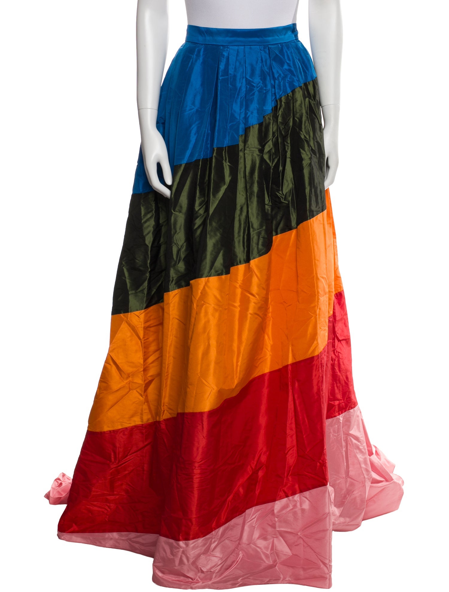 Carolina Herrera Silk Long Skirt