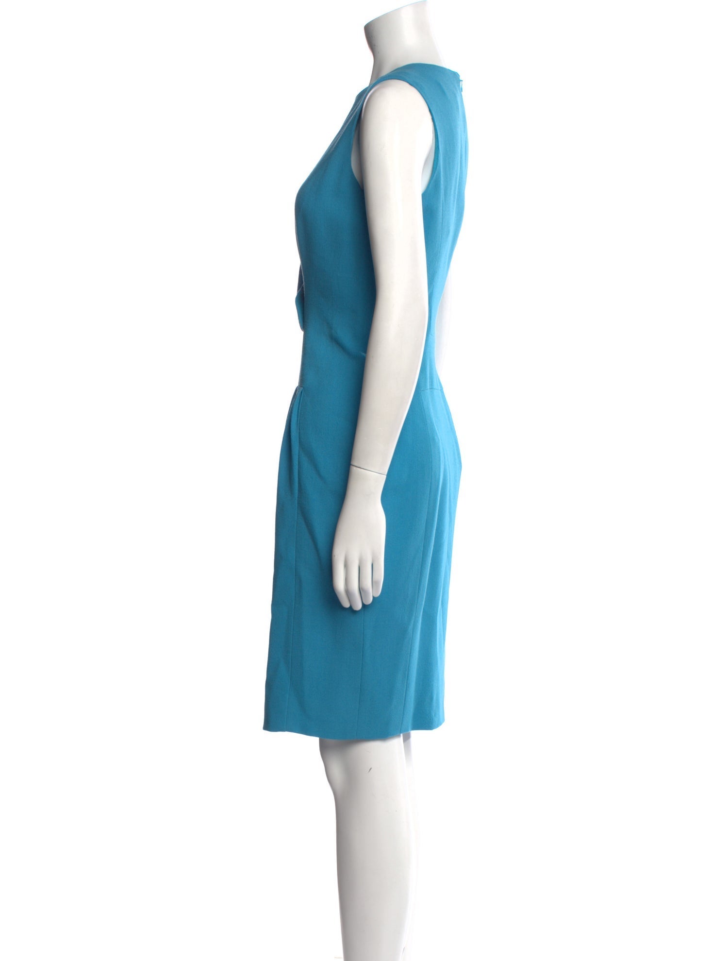 Carolina Herrera Virgin Wool Knee-Length Dress w/ Tags