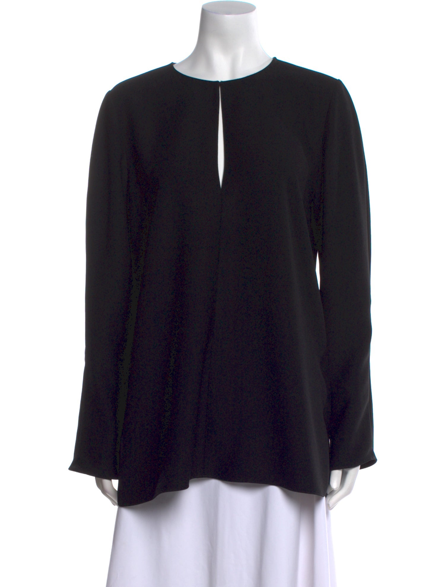 Carolina Herrera Crew Neck Long Sleeve Tunic