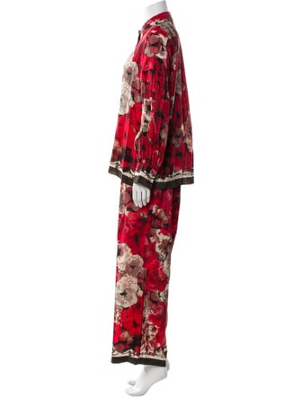 Carolina Herrera Printed Pant Set