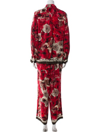 Carolina Herrera Printed Pant Set