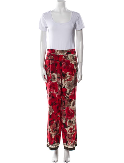Carolina Herrera Printed Pant Set