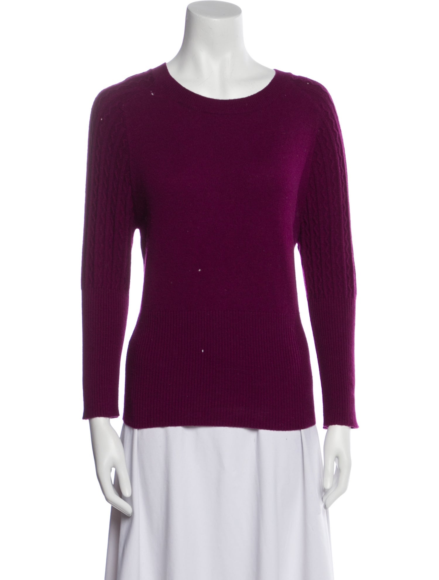 Carolina Herrera Cashmere Scoop Neck Sweater
