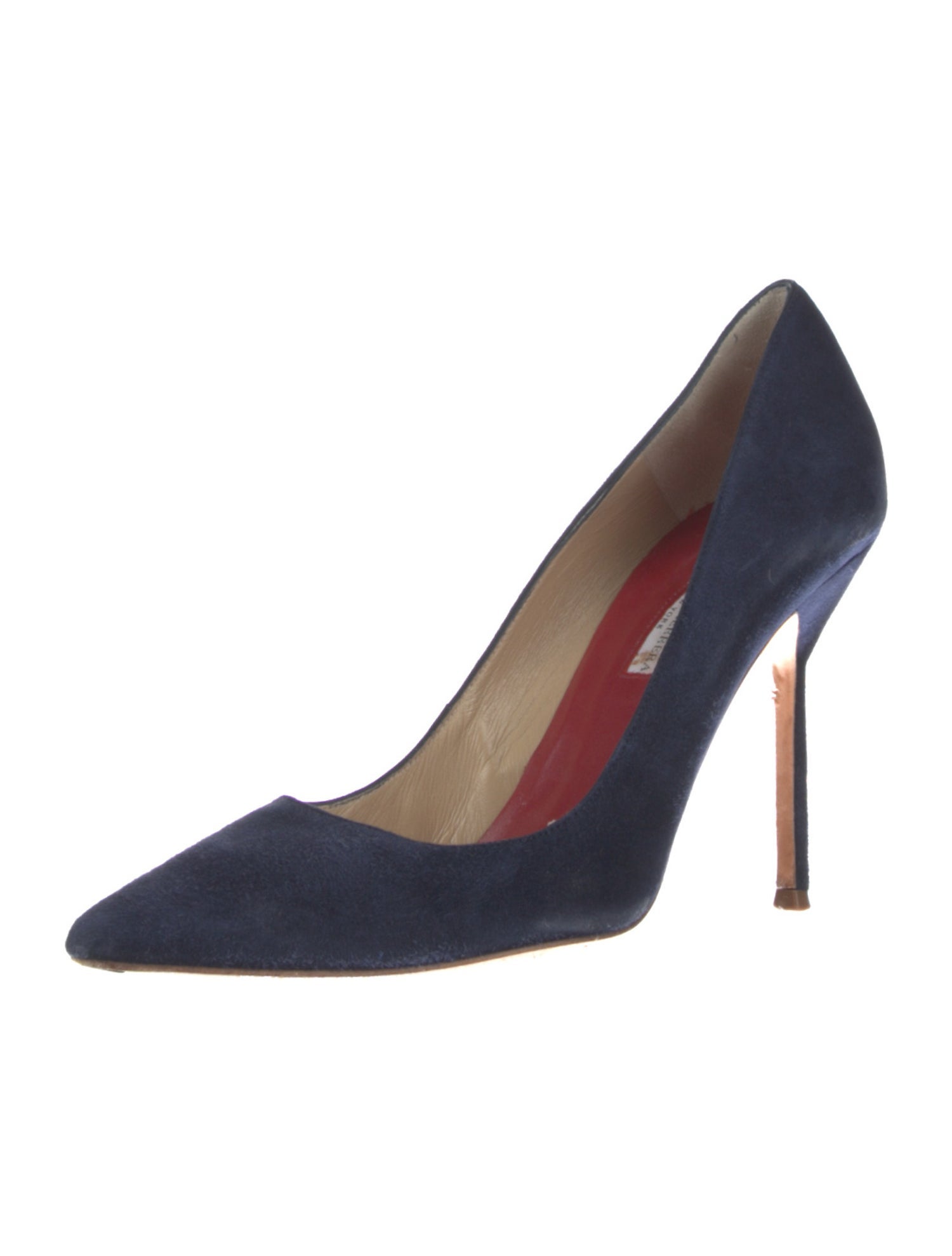 Carolina Herrera Suede Pumps