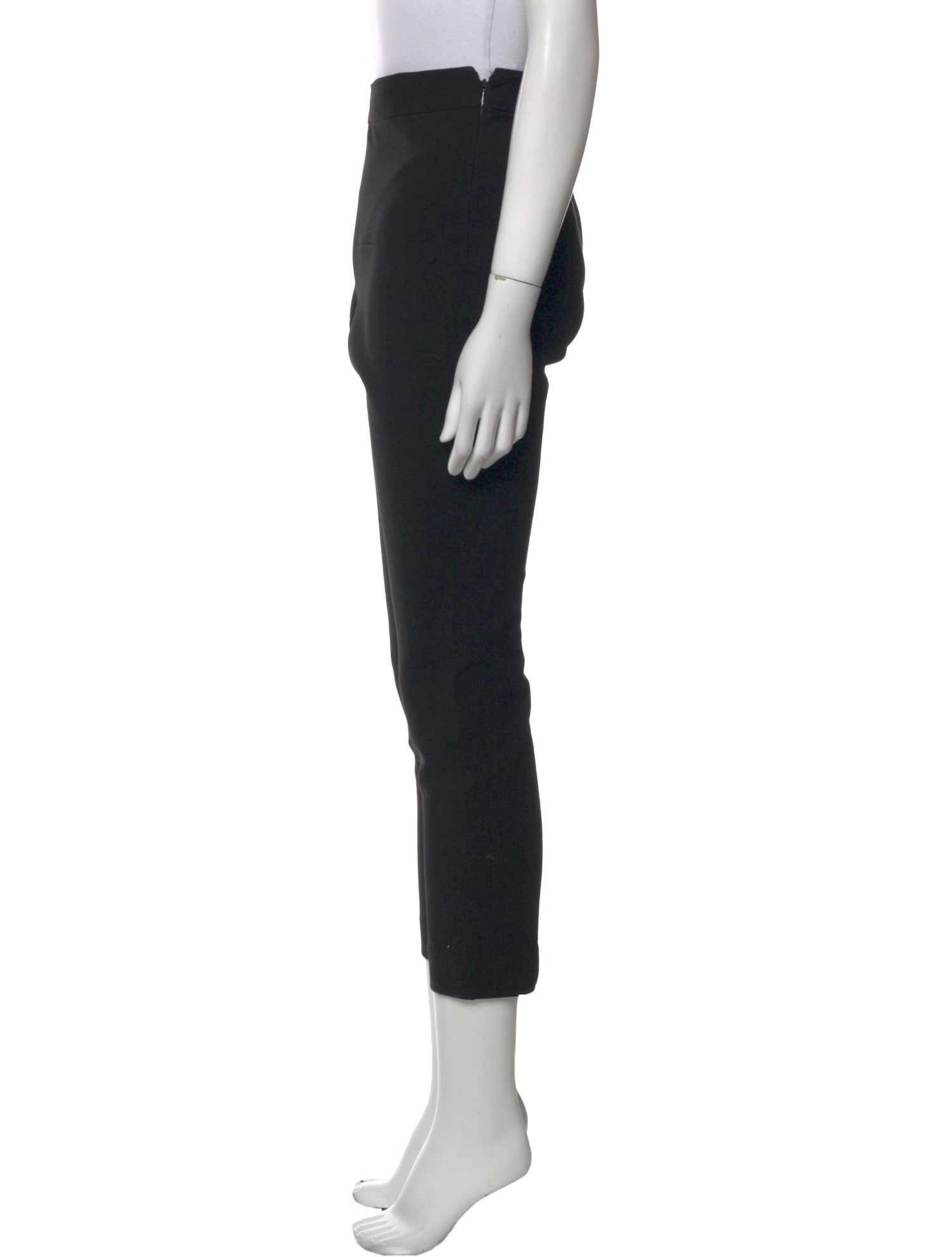 Carolina Herrera Virgin Wool Straight Leg Pants