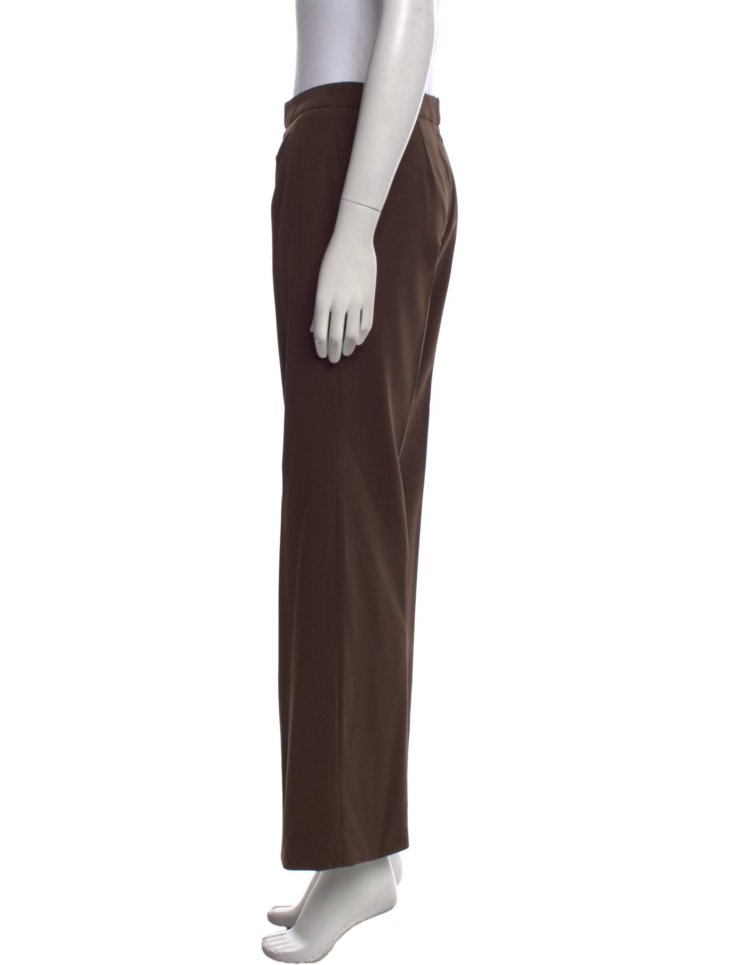 Carolina Herrera Wool Wide Leg Pants