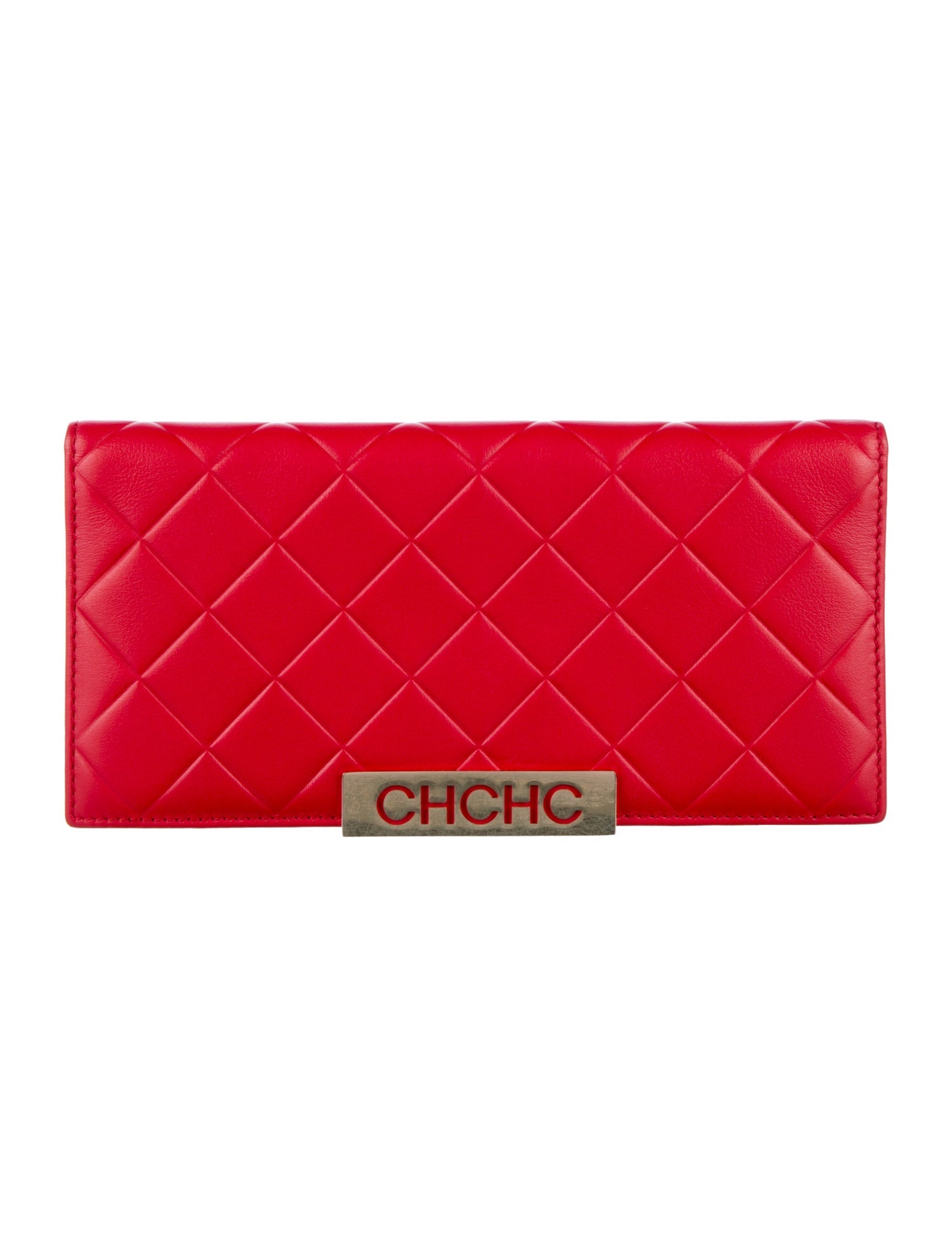 Carolina Herrera Leather Bifold Wallet