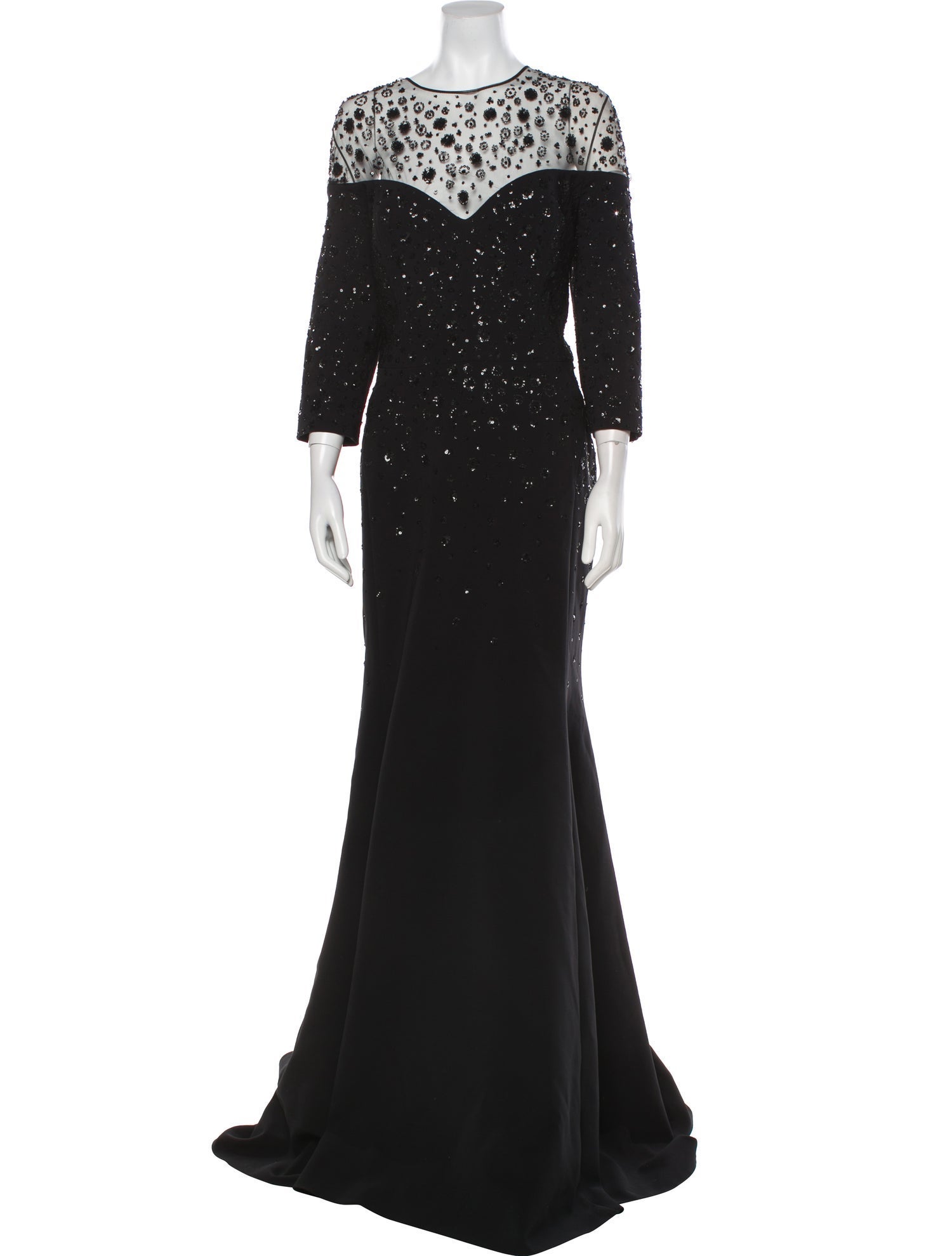 Carolina Herrera Crew Neck Long Dress w/ Tags